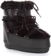 Moon Boot Icon Low Pelliccia Sintetica