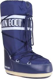 Moon Boot Tecnica Nylon Blu Unisex