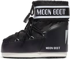 Moon Boot Icon Low Nylon Stivali Unisex Nero 36/38