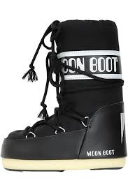 Moon Boot Icon Nero Neonato 23/26