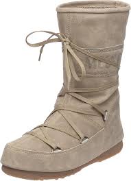 Moon Boot W.E. Dallas Beige - Stivali Donna