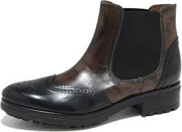 Stivaletti Donna Sax 6212N Beatles Nero e Marrone