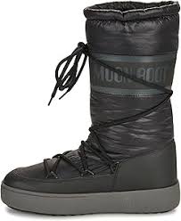 Moon Boot MB LTRACK Alta NYLON WP - Nero