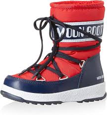 Moon Boot Stivale Sportivo Junior Rosso/Blu EU 36