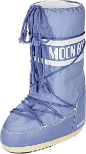 Stivali da Neve Bambino Moon Boot Blu Avio 078