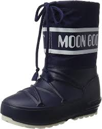 Moon Boot Pod Jr - Scarpe Unisex Blu per Bambini