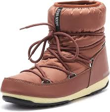 Stivali Moon Boot Nylon Low 2 Donna - Ruggine